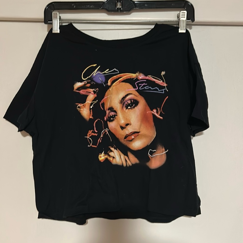 Boxy Cropped Cher Shirt